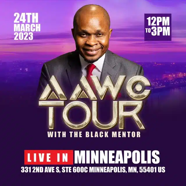 AAWC Tour | The Black Mentor | Live in Minneapolis MN